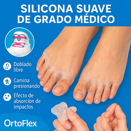 OrtoFlex™: alinea tus dedos y alivia el dolor en tus pies de forma natural