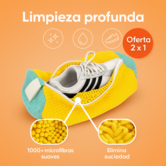 2X1 Lavado Supremo™ BOLSA PARA LAVAR TENIS EN LAVADORA
