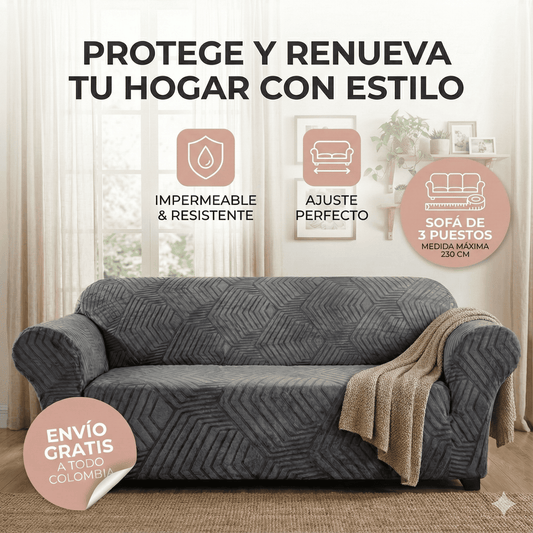 ⭐2 Diseños de Funda Premium  para Sofá de 1-2 y 3 Puestos