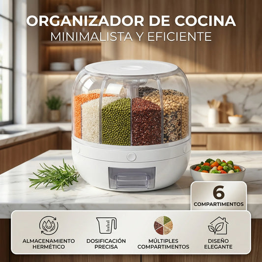 Smart Kitchen 360°: El Dispensador Multifuncional que Revoluciona tu Cocina y Optimiza tu Espacio.